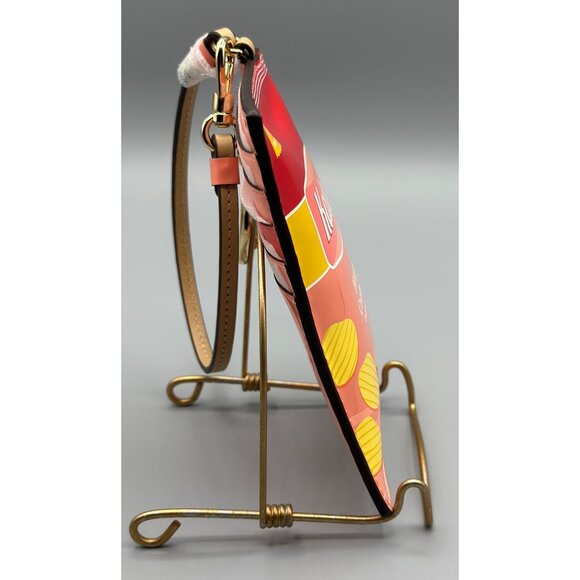 Kate Spade Snack Time Embossed Card Case Wristlet Wallet KL570 Kettle Cooked - Picture 8 of 13